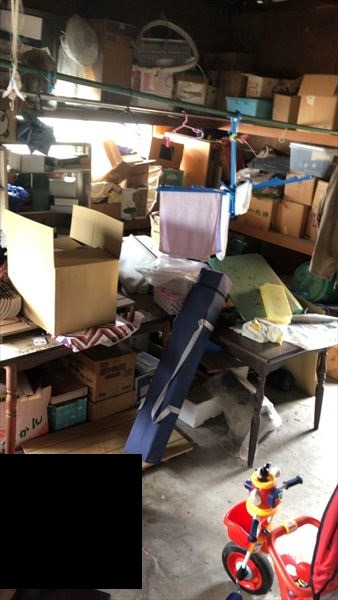 下関市の遺品整理｜倉庫に残された大量の残置物